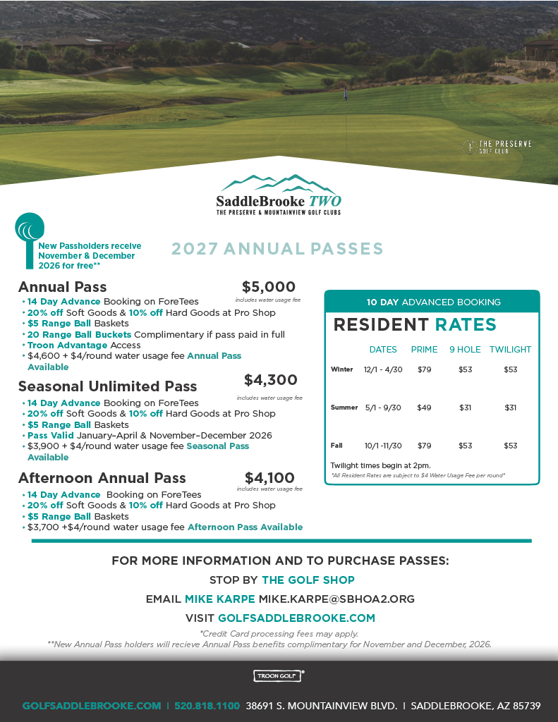 Resident Annual Pass